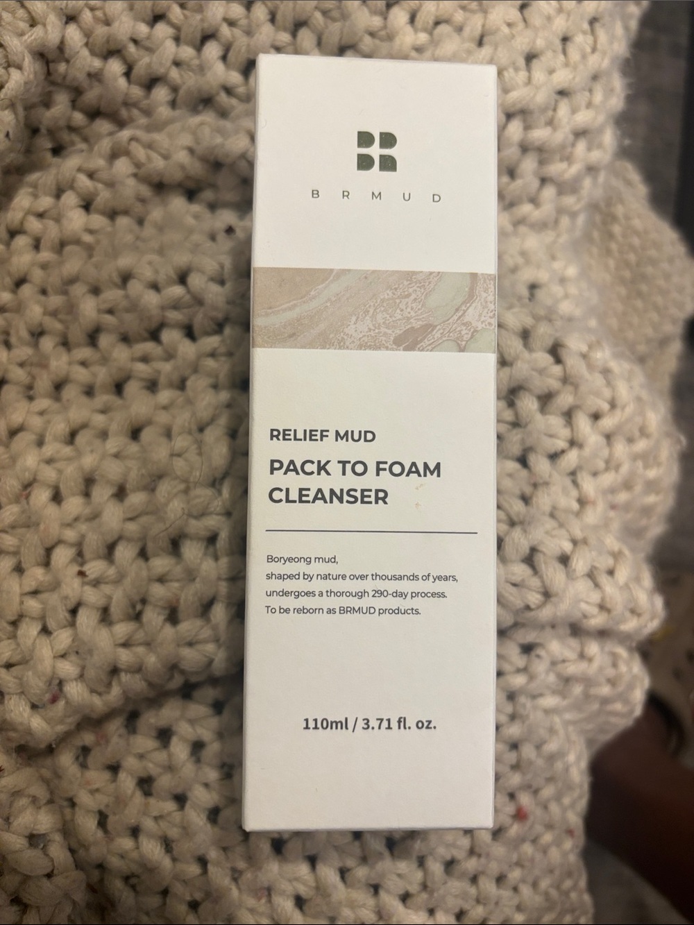 Relief Mud Pack to Foam Cleanser